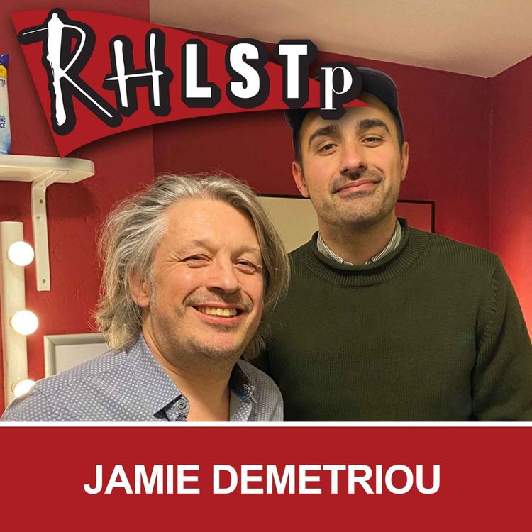 cover art for RHLSTP 377 - Jamie Demetriou