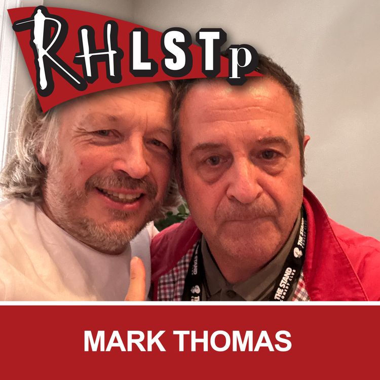 cover art for Mark Thomas - "Bin Face vs Bin Juice"