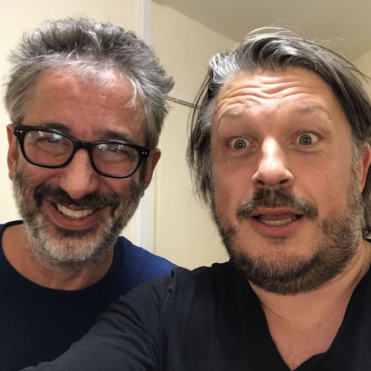 cover art for RHLSTP 141 - David Baddiel