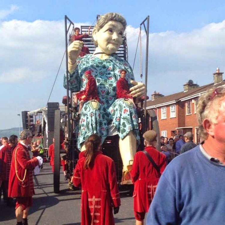 cover art for Voices on the streets during Giant Granny's visit to Limerick ten years ago this week