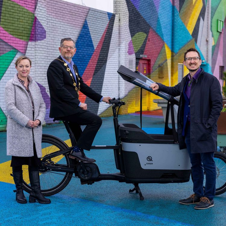 cover art for UL researchers to explore impact of e-bike use among parents and older people