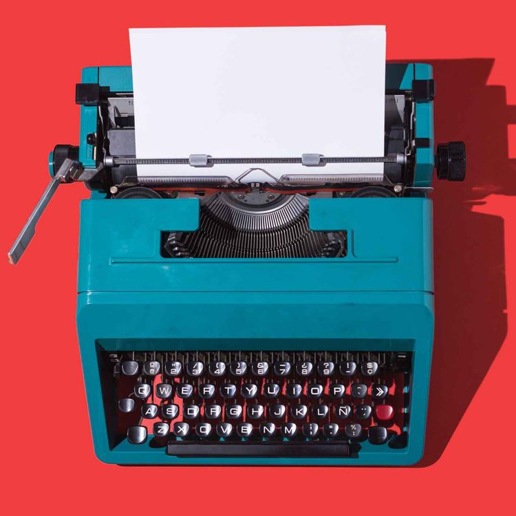 cover art for The Limerick based typewriter poet gives Joe a demonstration