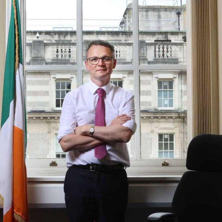 cover art for Minister Patrick O'Donovan on plans for the International Rugby Experience building