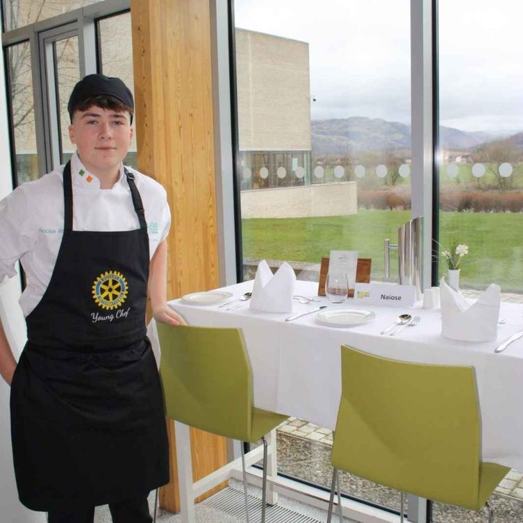 cover art for Limerick student represents Ireland at Rotary Young Chef Competition