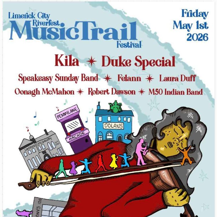 cover art for Newcastle West's Music trail festival expands to Riverfest