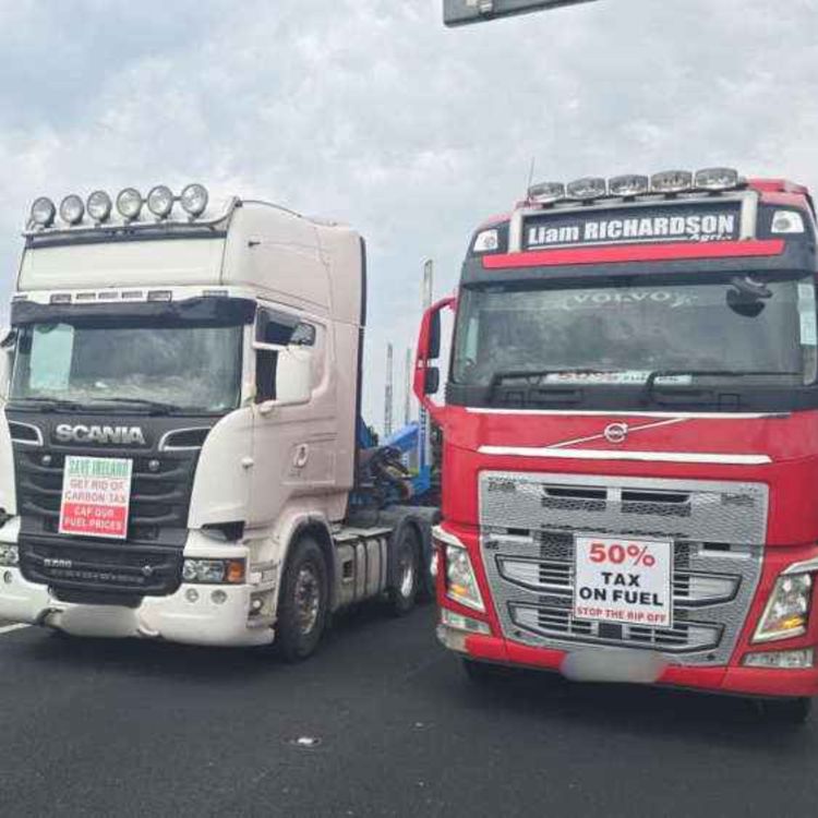 cover art for Limerick Minister reacts to the continued road protests