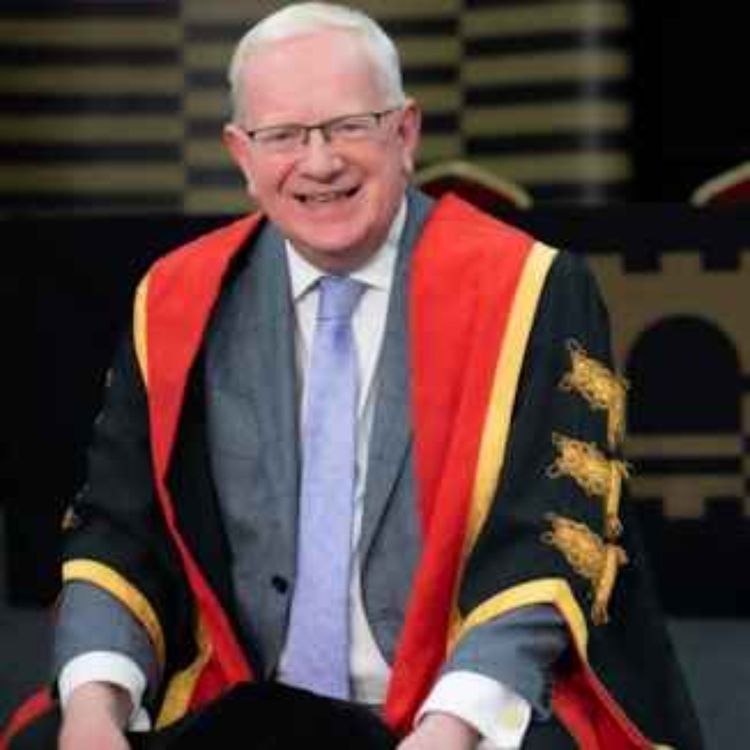 cover art for TUS founder retires