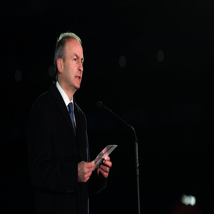 cover art for Taoiseach Micheal Martin speaks about the return of schools, Limerick's vaccination centre, childcare issues and more