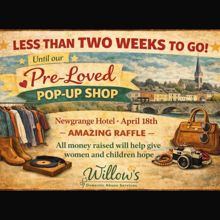 cover art for PRE LOVE POP UP for WIlLOW DOMSESTIC ABUSE SERVICES 