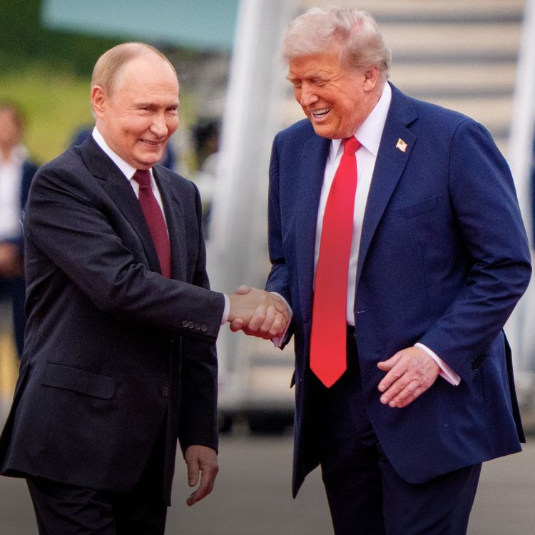 cover art for What happened when Trump and Putin met to discuss the Ukraine war?