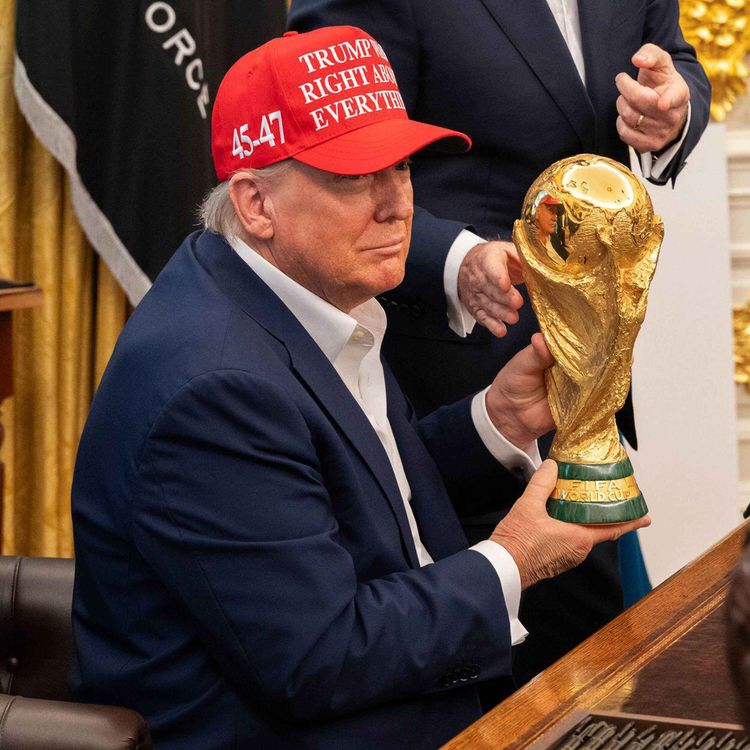 cover art for Is sport Donald Trump’s new political football?