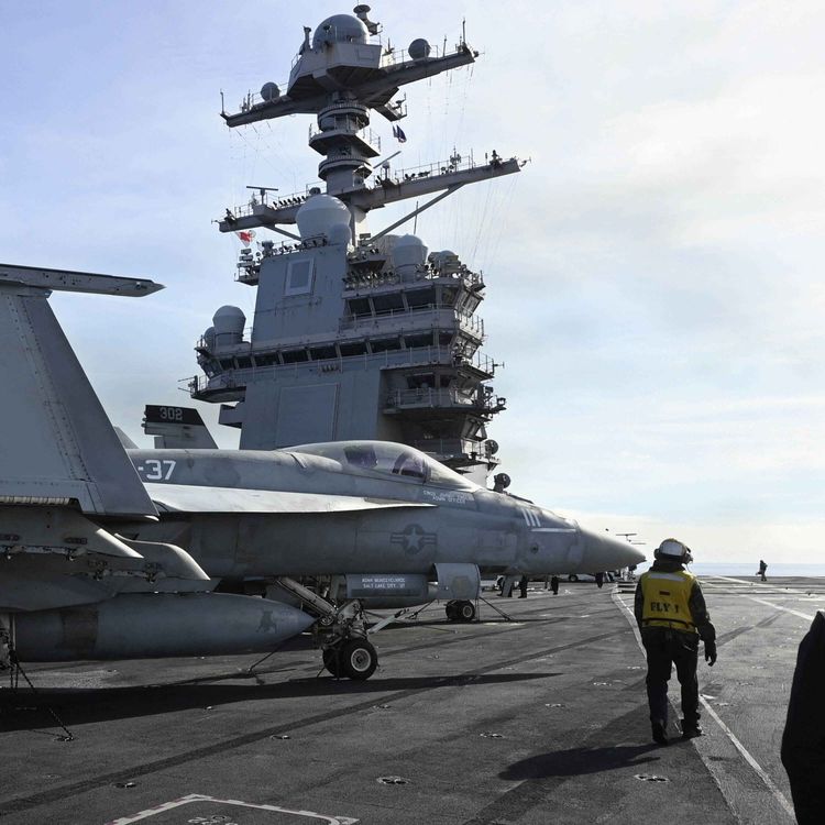 cover art for Why has Trump sent warships to the Caribbean?