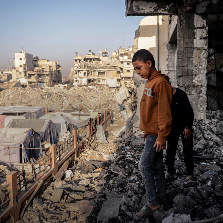 cover art for Gaza is trapped in limbo