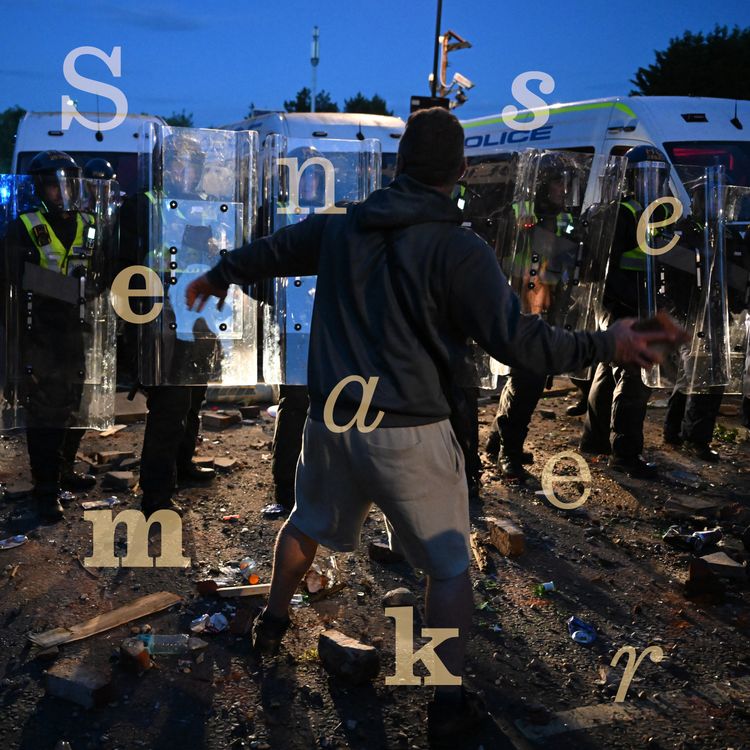 cover art for How social media is fuelling far-right riots