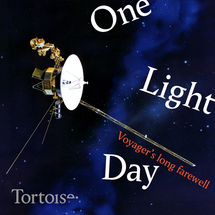 cover art for One light day: Voyager's long farewell