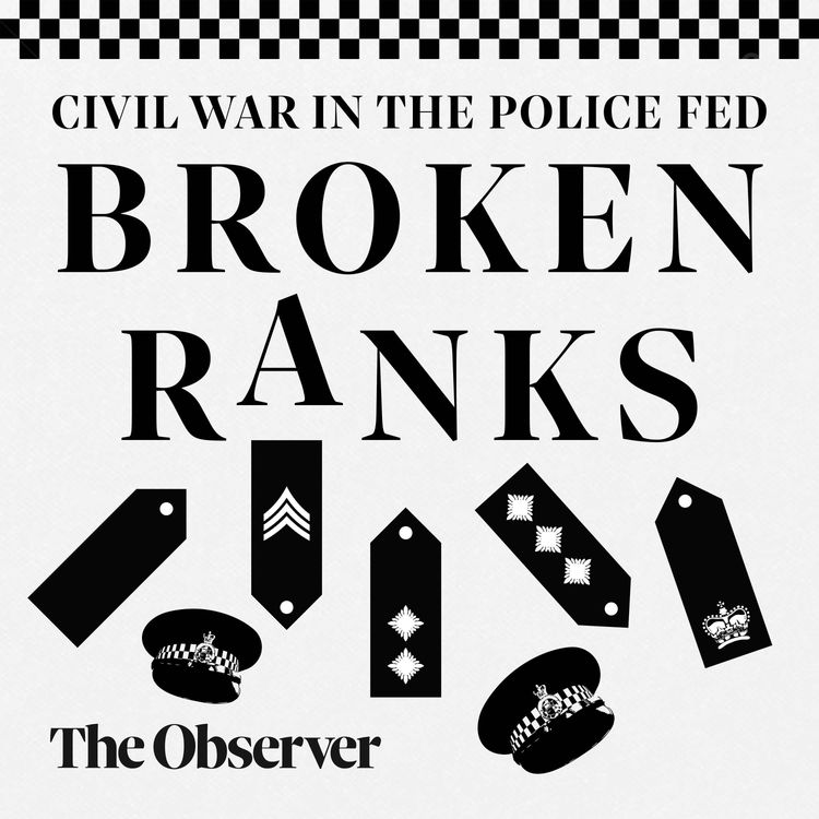 cover art for Broken ranks: civil war in the police fed