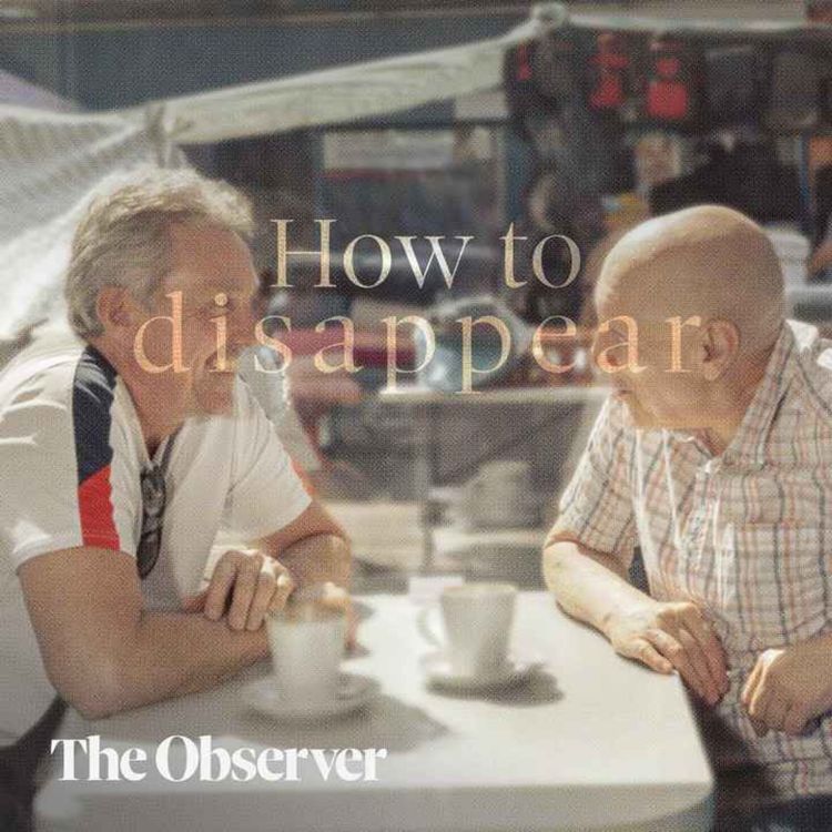 cover art for How to disappear