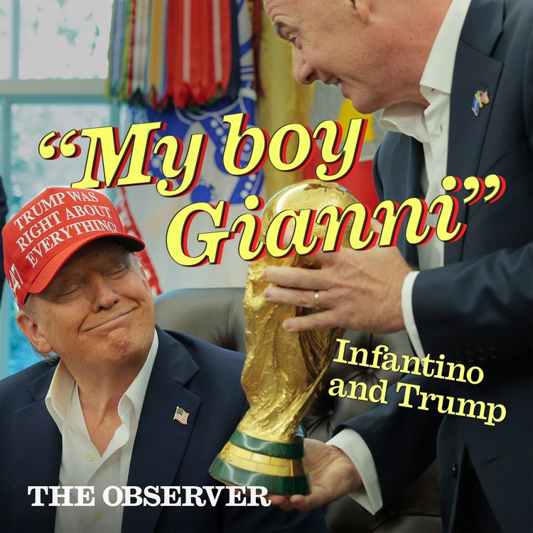 cover art for My boy Gianni: Infantino and Trump