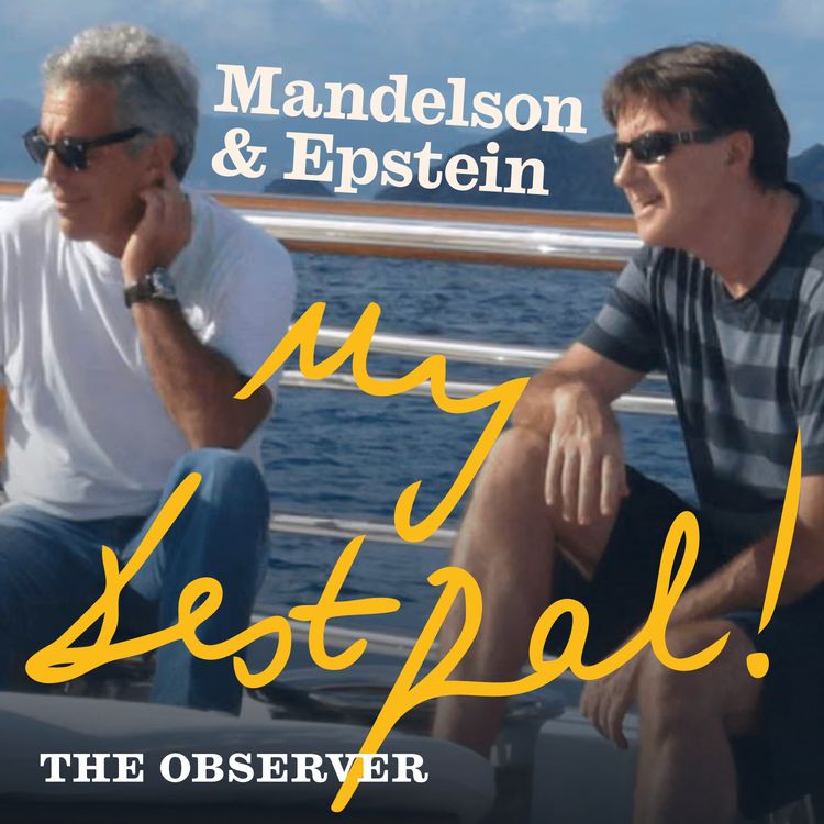 cover art for “My best pal”: Mandelson and Epstein