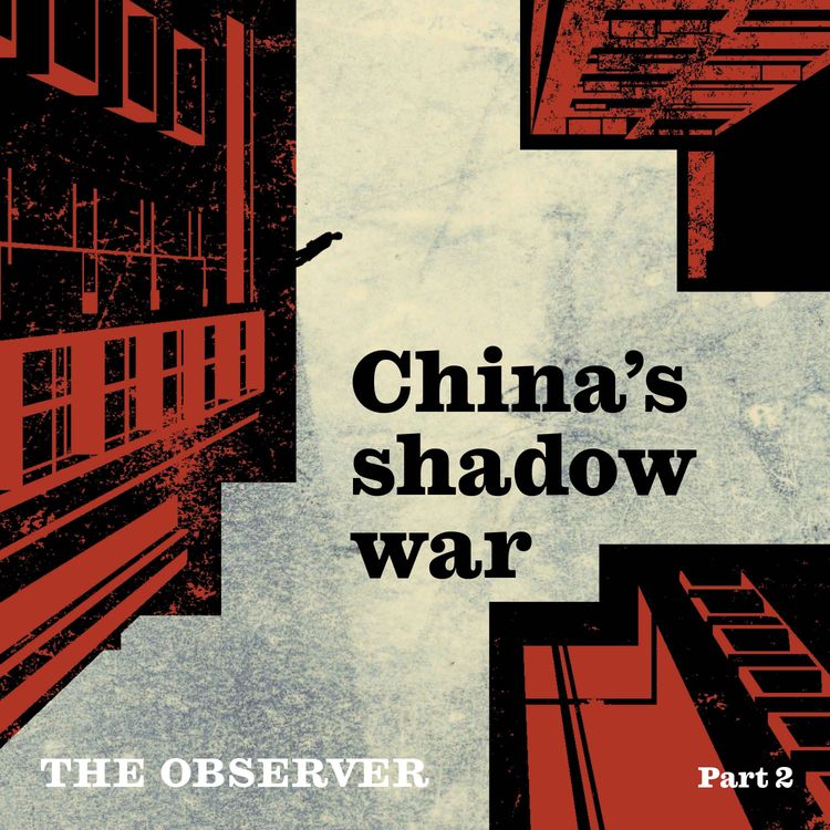 cover art for China’s shadow war: The Americans