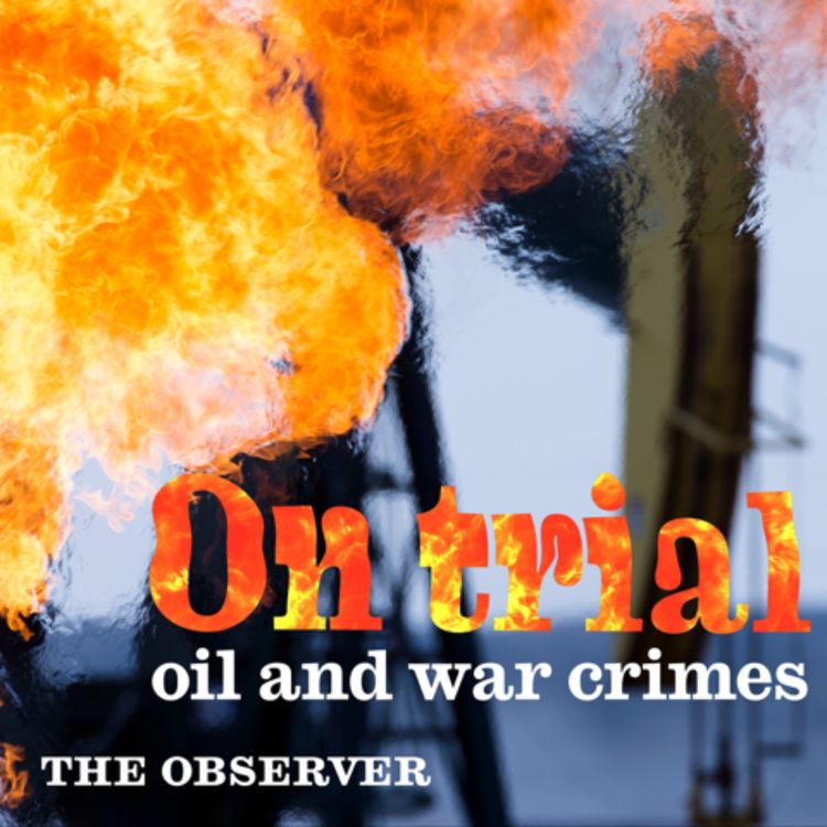 cover art for On trial: oil and war crimes 