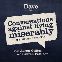 cover art for Conversations Against Living Miserably