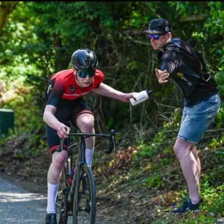 cover art for Junior Cycling Tour of Ireland Winner Rian and his Dad Bryan