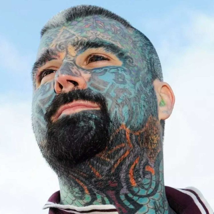 cover art for This Tattooed Man With Dyed Black Eyeballs Just Wants To Find Love