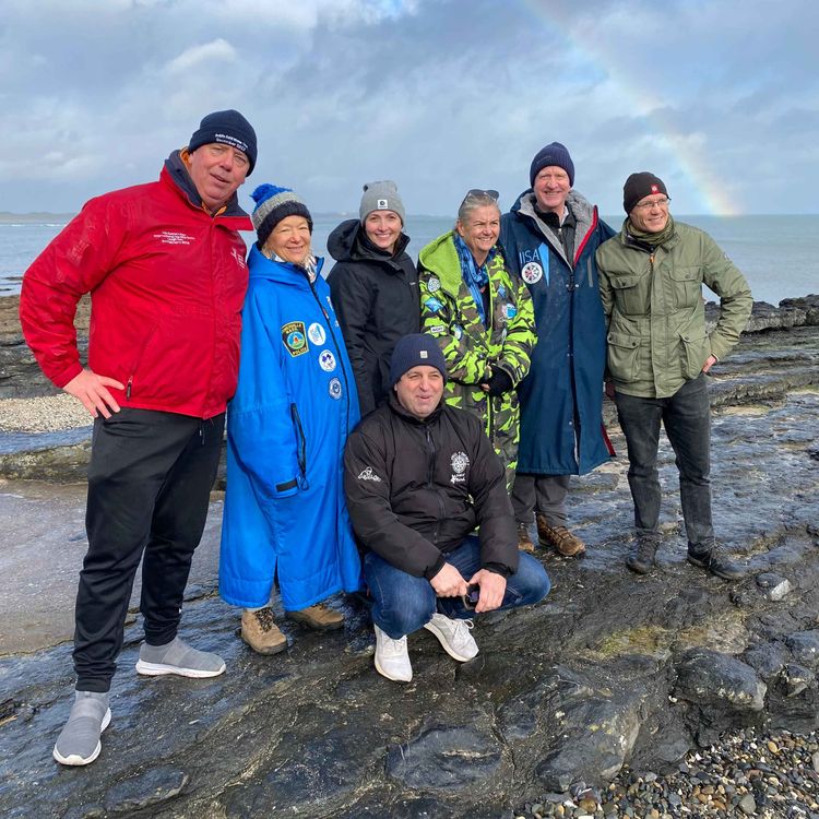 cover art for Weekend Sports Podcast - Ice Mile Swim