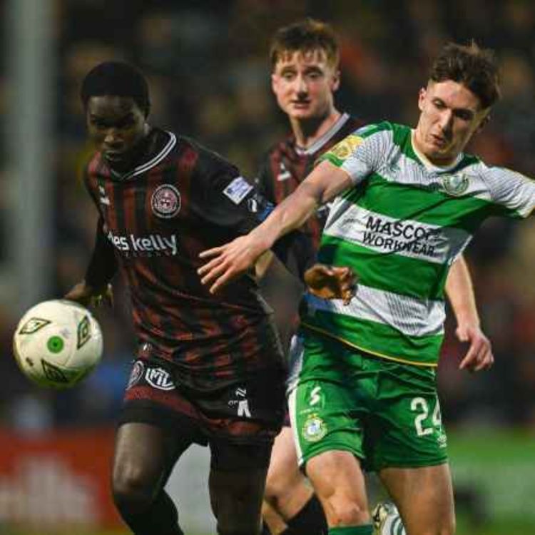 cover art for Weekend Sports Podcast - Bohs and Shamrock Rovers draw in fiery encounter