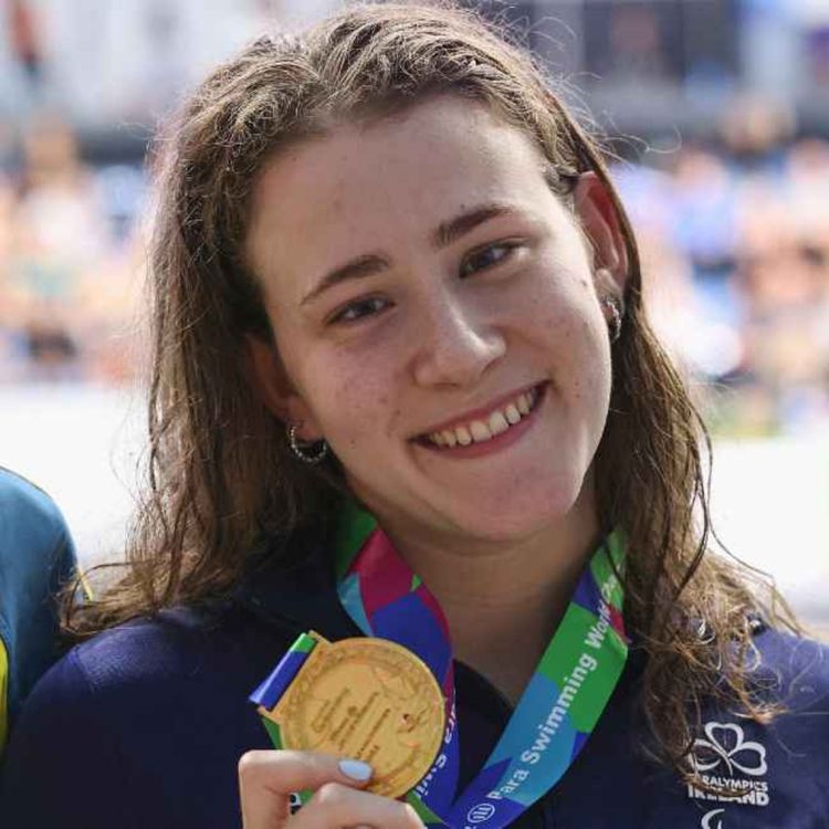cover art for Weekend Sports Podcast - Paralympian Róisín Ní Riain
