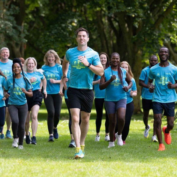 cover art for Weekend Sports Podcast - Sanctuary Runners CEO Michael Darragh Macauley