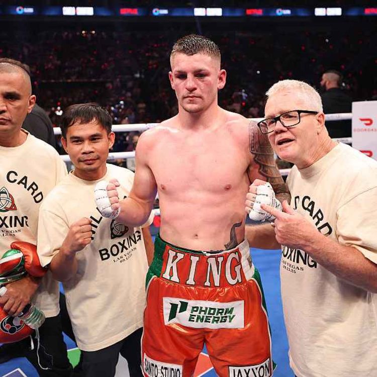 cover art for Boxer 'King' Callum Walsh on his huge Vegas victory