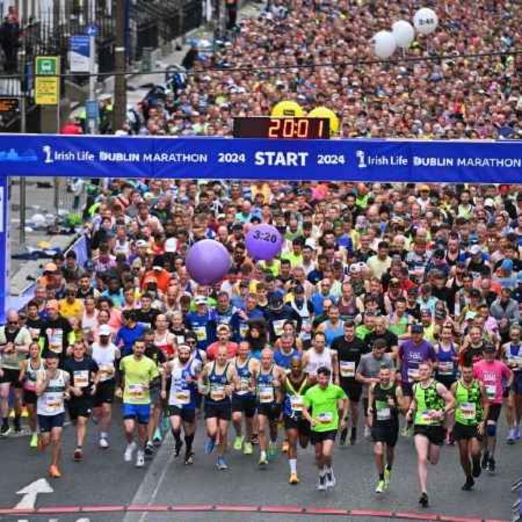 cover art for Excitement building for Irish Life Dublin Marathon