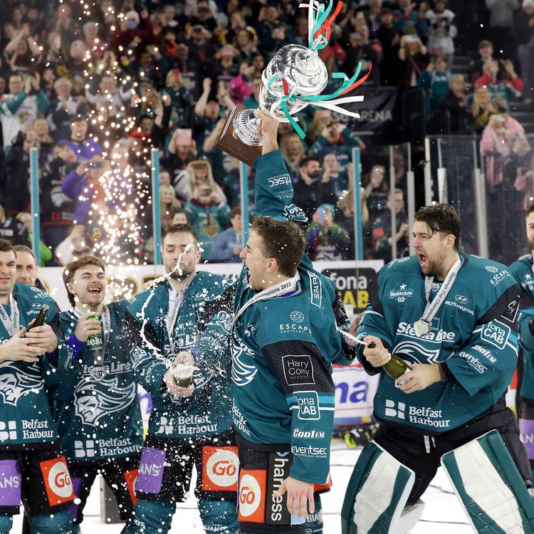 cover art for 4926: LISTEN¦ After a resounding 9-3 win over Fife Flyers saw the Belfast Giants retain the Challenge Cup, Frank spoke to head coach Adam Keefe