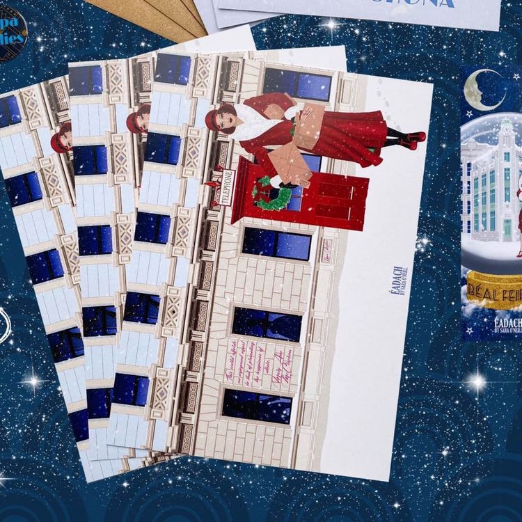 cover art for 4972: LISTEN| Top designer Sara O'Neill spoke to Frank about her Christmas cards raising much needed funds for Women's Aid NI and the amazing women that inspired them