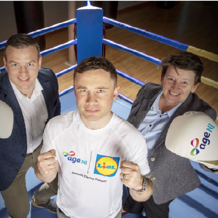 cover art for 5180: LISTEN¦ Boxing legend Carl Frampton and Age NI's Siobhan Casey spoke to Frank about a new campaign, aiming to raise £500,000 to support older people in Northern Ireland