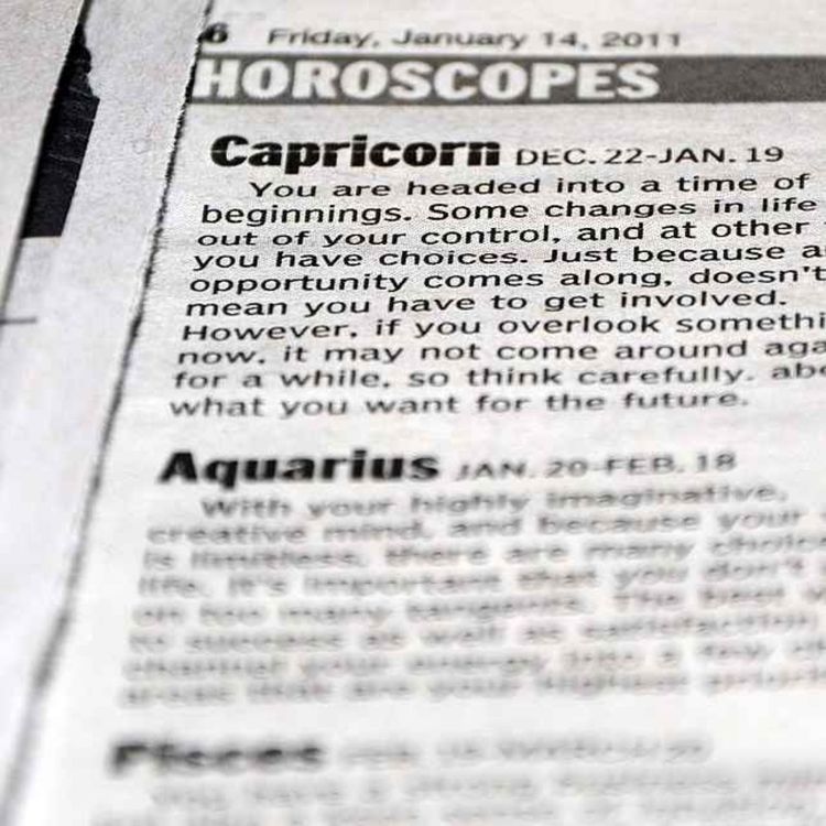 cover art for 5231: LISTEN¦ Astrology - do you believe in it? There was a time when astrologers, like Russell Grant and Mystic Meg were household names. It's now making a comeback, as one of the most popular TikTok trends. What do you think?