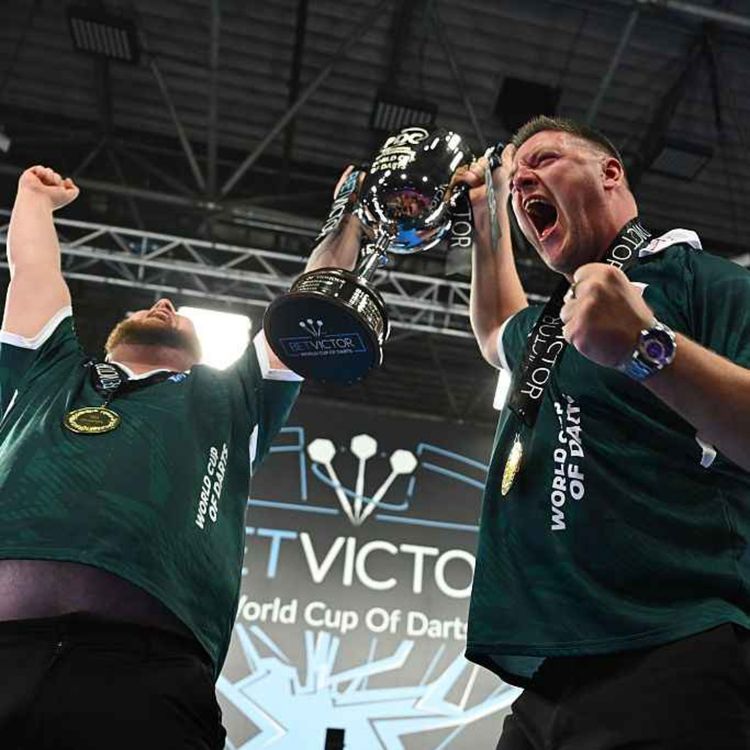cover art for 5379: LISTEN¦ 'More than proud, to see these young lads who came through our youth system - it's a massive achievement' - Geoff Wylie, chair of the NI Darts Organisation reacted to local players Josh Rock and Daryl Gurney winning the Darts World Cup