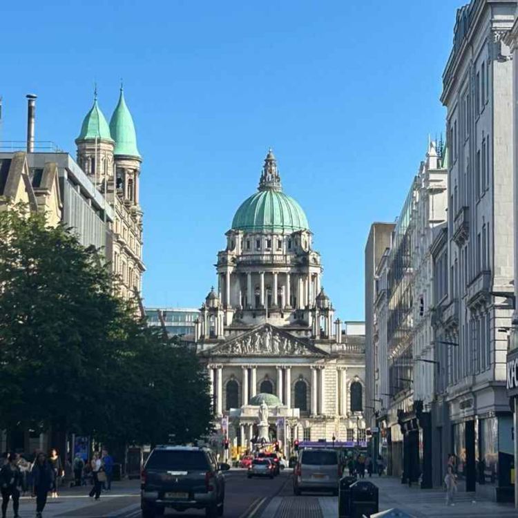 cover art for 5392: LISTEN¦ A pair of American podcasters has described Belfast as 'violent' and 'crazy' after a recent visit to record a live show.  Are they being unfair? Frank spoke to deputy lord mayor, Paul Doherty