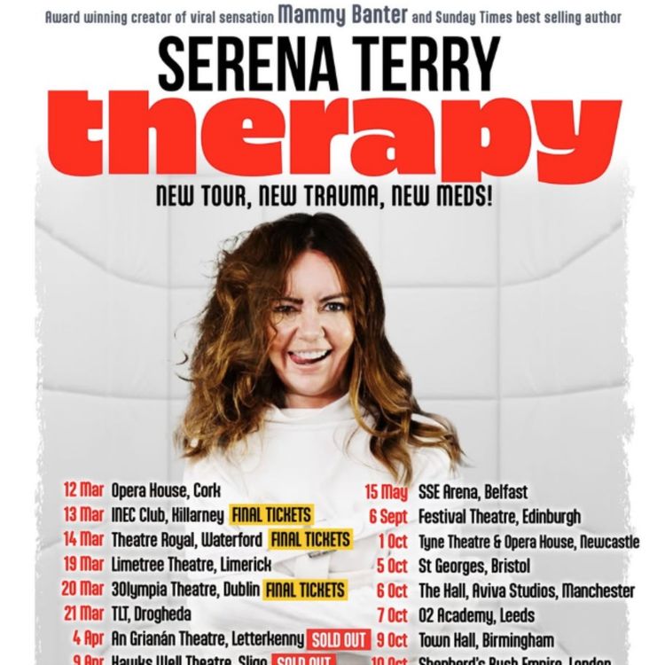 cover art for 5497: LISTEN¦ 'I'm an introverted extrovert - a live audience is fantastic, it's addictive, seeing in real time what people think of your comedy' - Serena Terry spoke to Frank about her new show 'Therapy', what's next and how Lisa McGee is her 'blueprint'