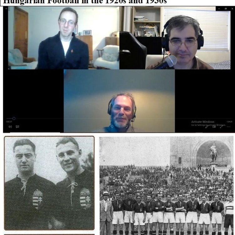 cover art for Soccernostalgia Talk Podcast-Episode 32 (Interview with David AJ Reynolds on Hungary Football in the 1920s and 1930s)