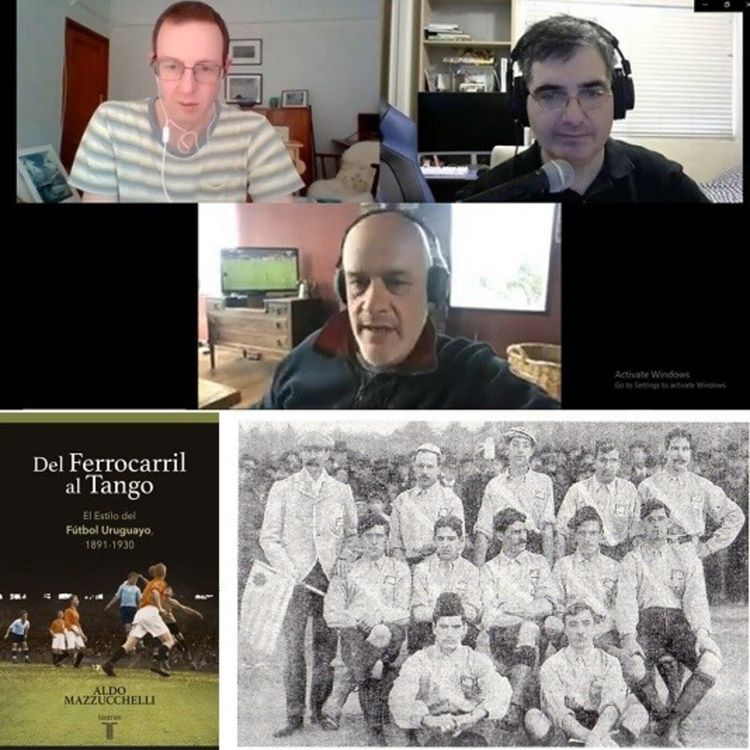 cover art for Soccernostalgia Talk Podcast-Episode 23 (Uruguay Futbol History with Professor Aldo Mazzucchelli)