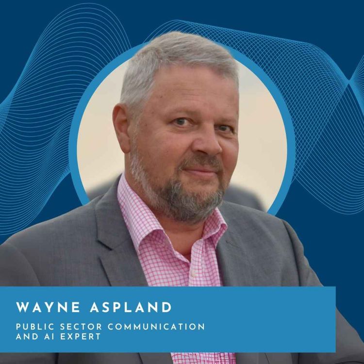 cover art for EP#180: How AI is changing Government comms (and what to do about it)