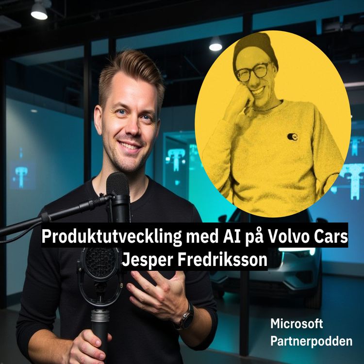 cover art for Produktutveckling med AI på Volvo Cars