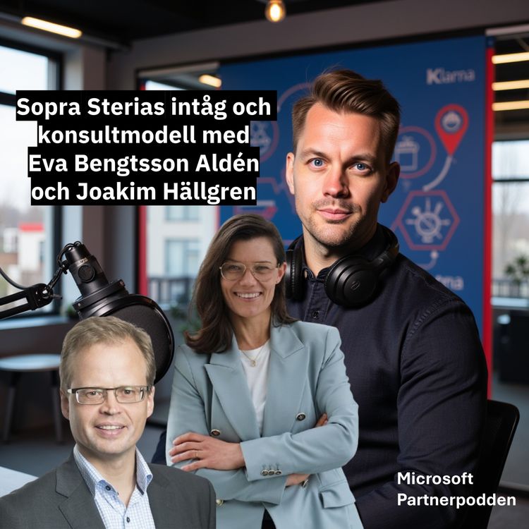 cover art for Sopra Sterias intåg och konsultmodell med Eva Bengtsson Aldén och Joakim Hällgren