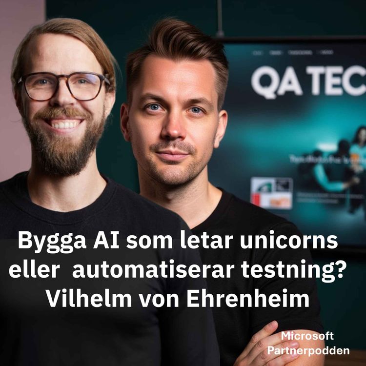 cover art for Bygga AI som letar unicorns eller automatiserar testning? - Vilhelm von Ehrenheim