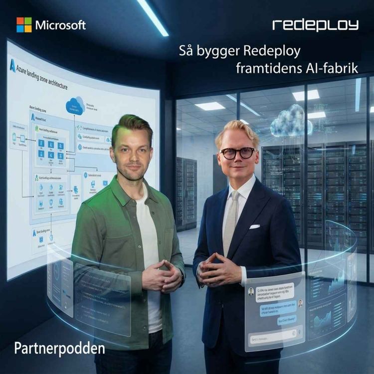 cover art for Så bygger Redeploy framtidens AI‑fabrik - Oskar Dahl Aldeborn