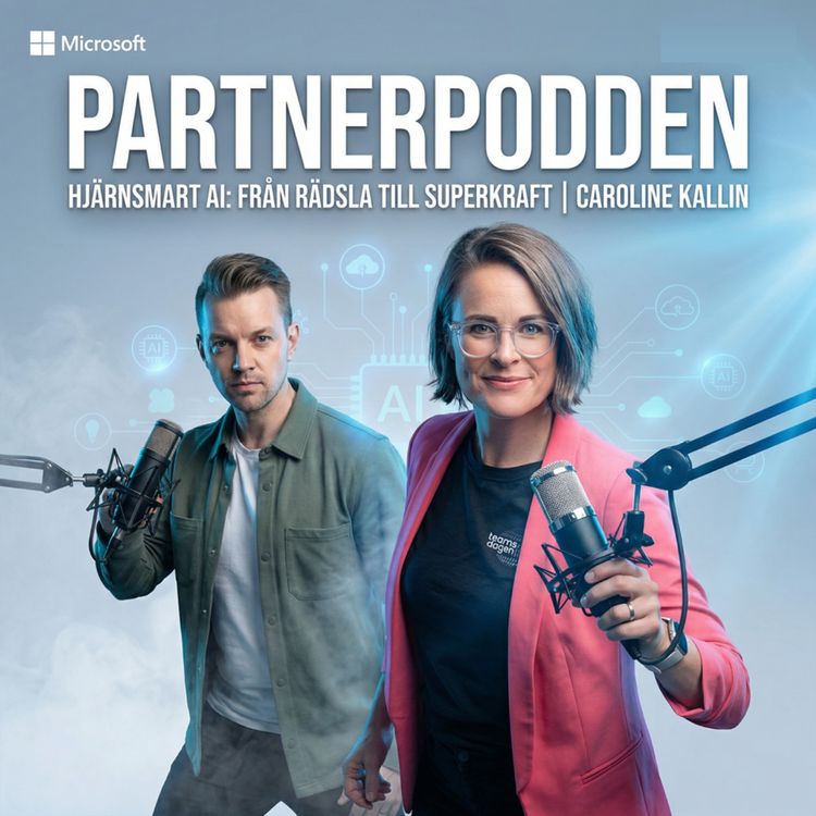 cover art for Hjärnsmart AI: från rädsla till superkraft med Caroline Kallin, Exobe