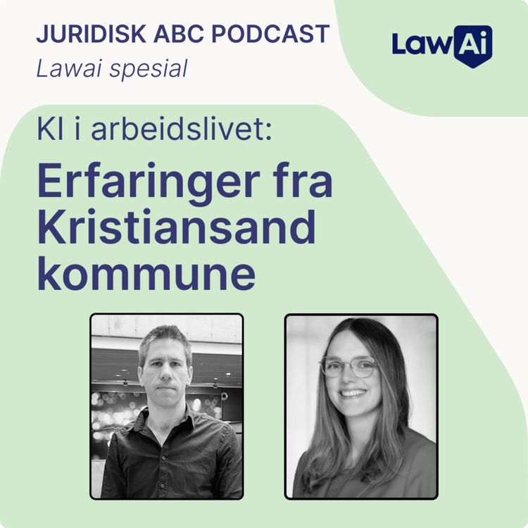 cover art for Lawai spesial: KI i arbeidslivet – erfaringer fra Kristiansand kommune